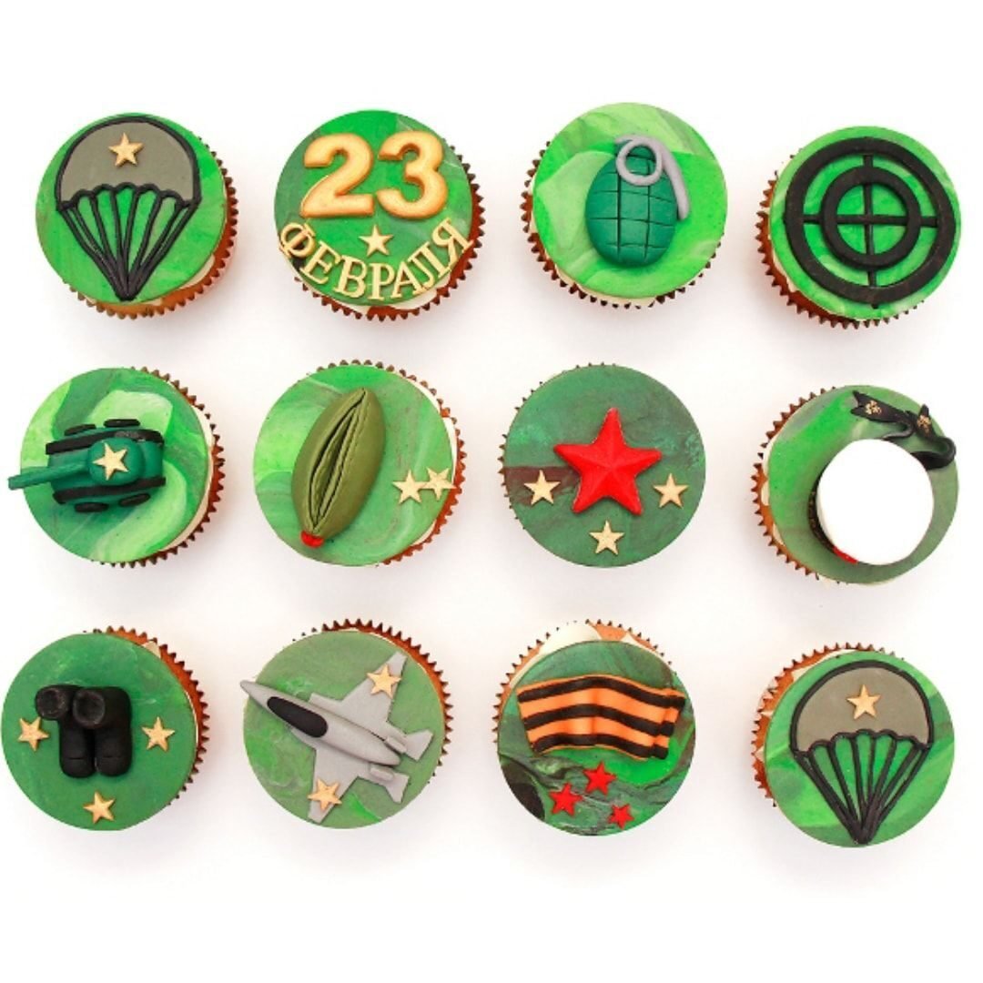 ВДВ открытка круглая