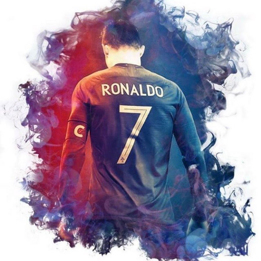 Рисунок надпись Роналдо