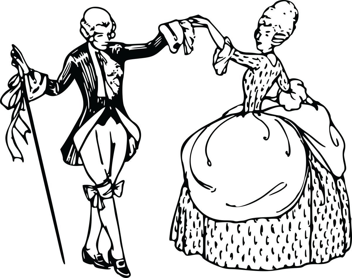 Бальные исторические танцы Менуэт