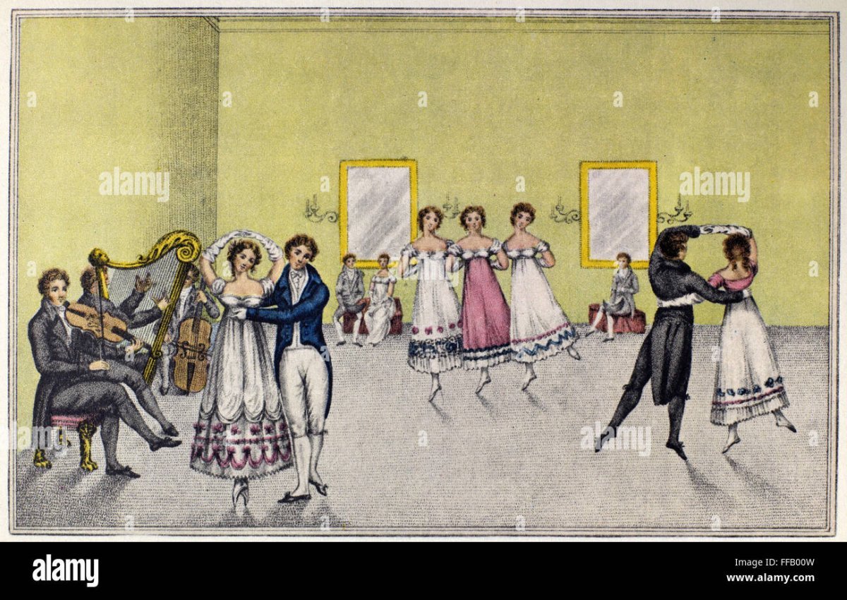 Французская кадриль 19 века