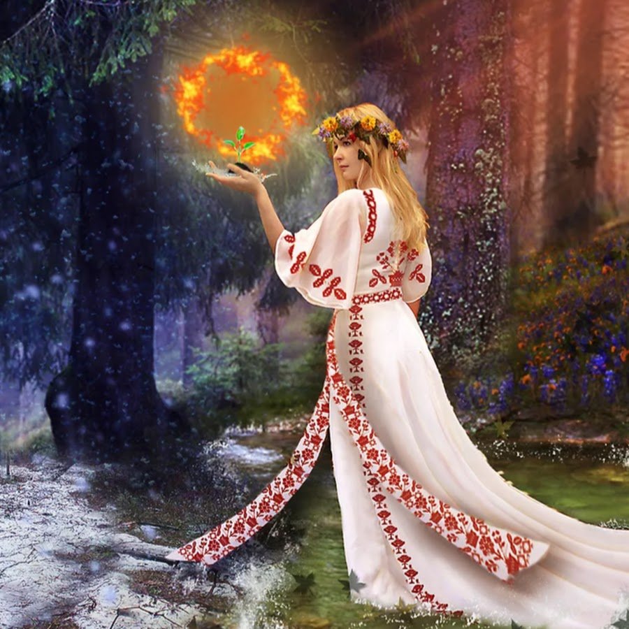 Солнце и Луна узор