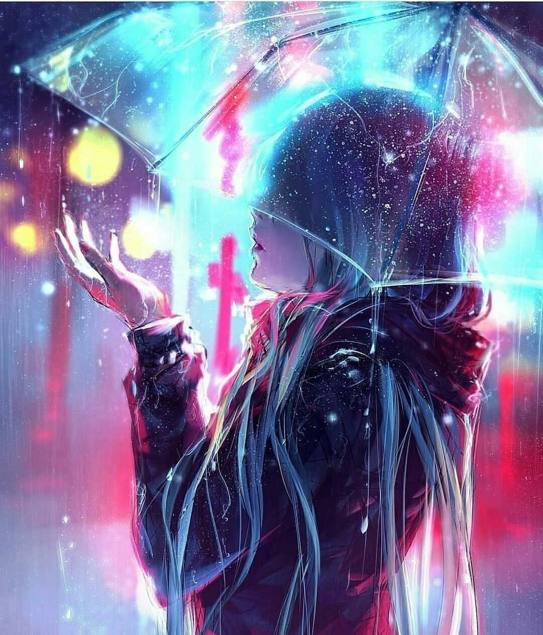 Обои аниме девушки