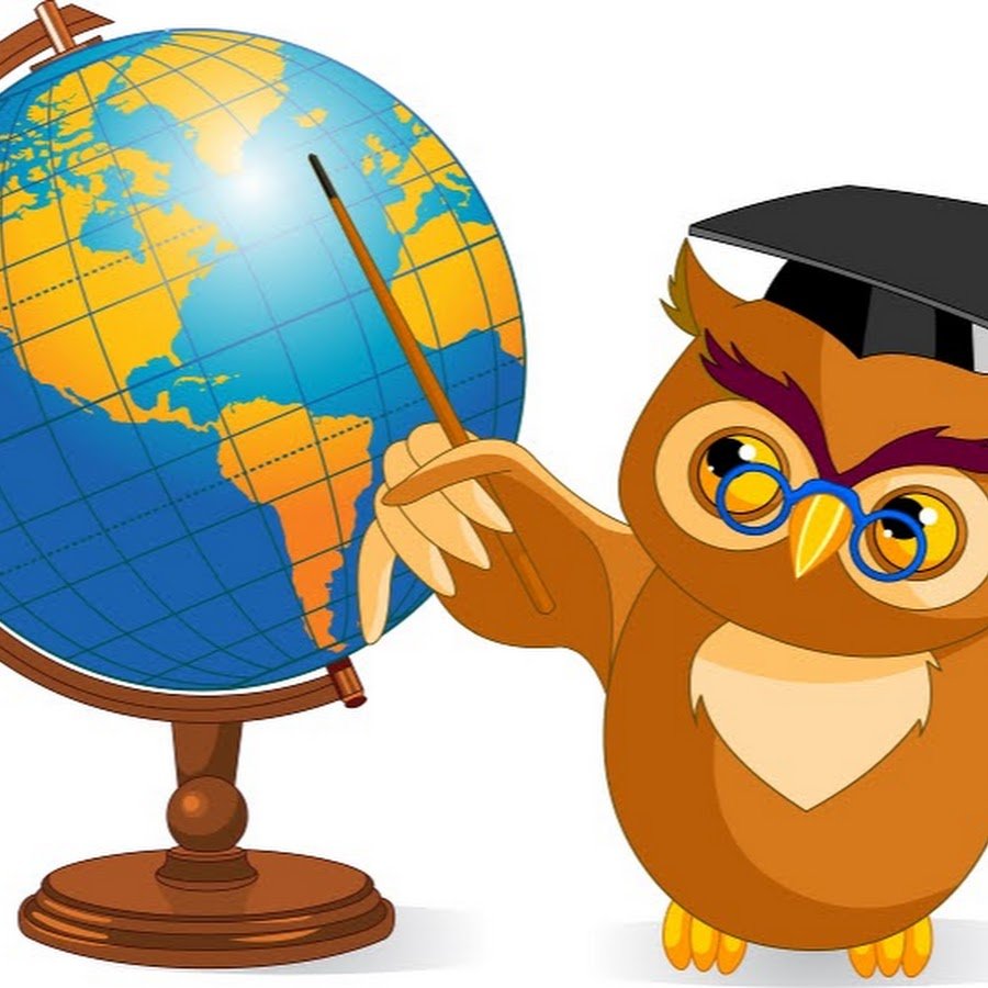 Сова на глобусе