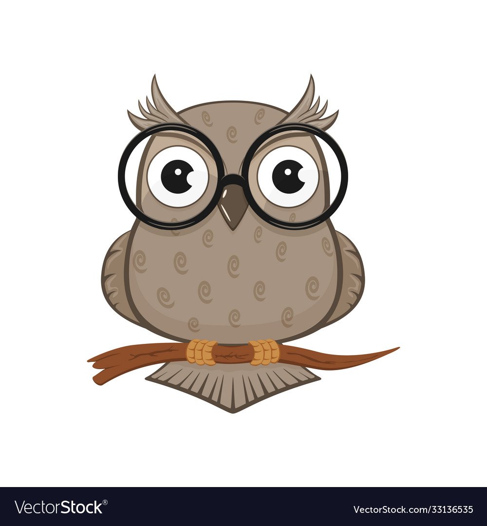 Сова в овале