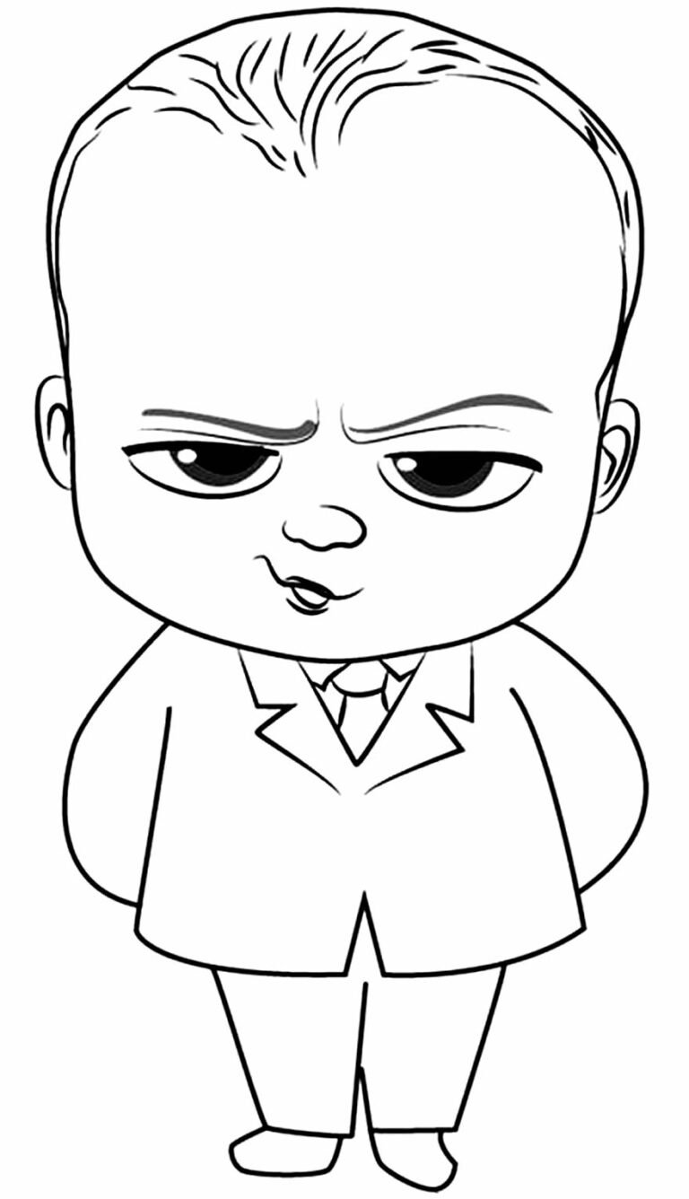 Босс молокосос рисунок