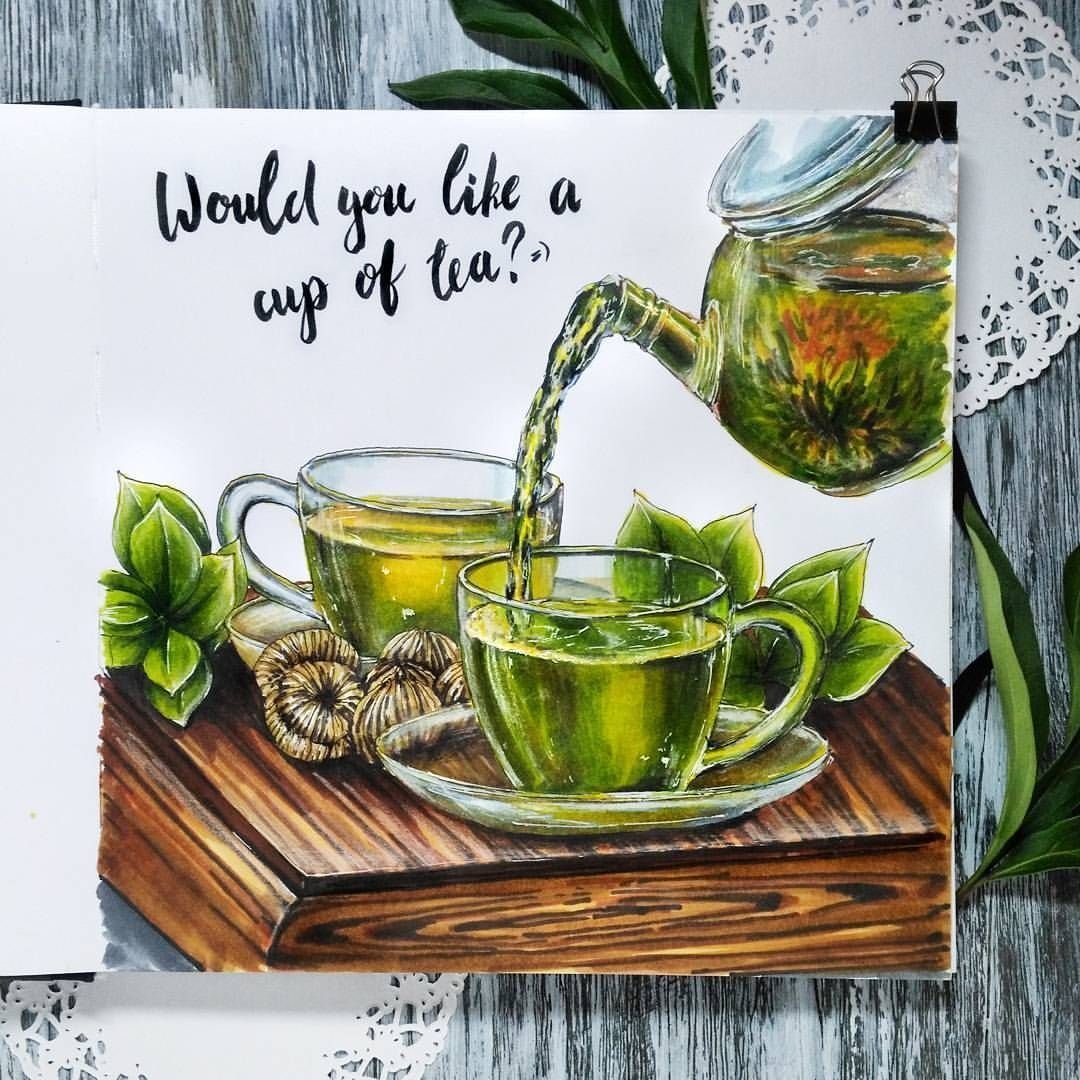 Чаепитие скетч