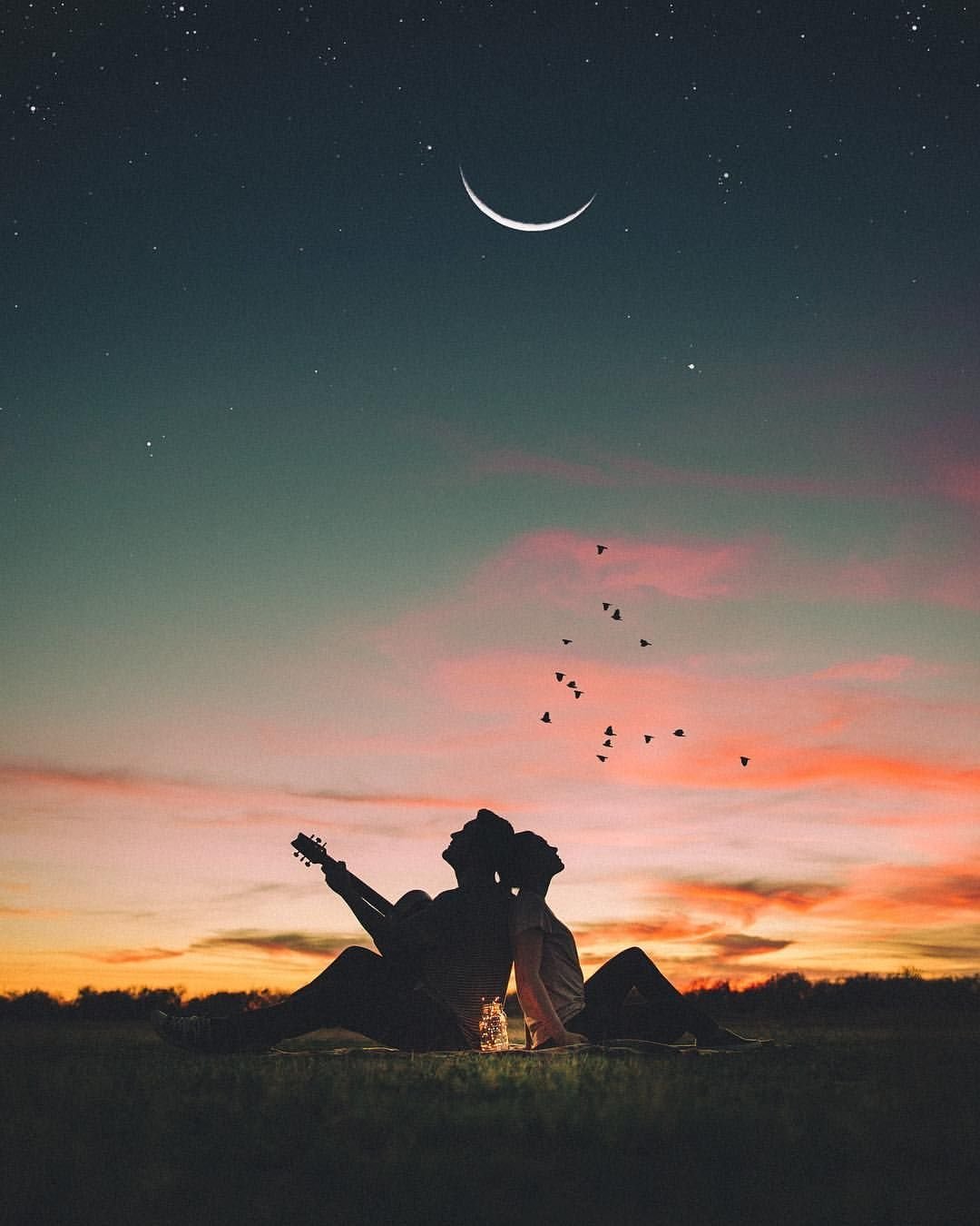 Ночное небо романтика