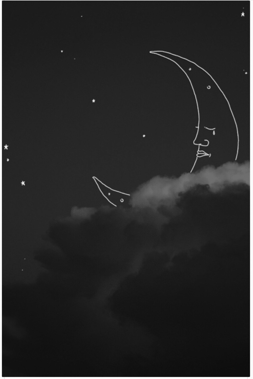 Месяц на небе