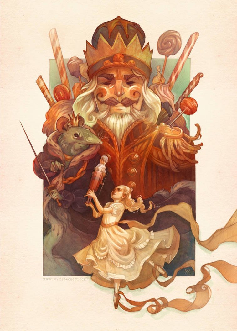 Щелкунчик рисунок