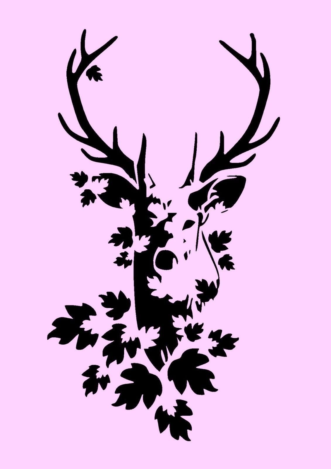 Олень раскраска