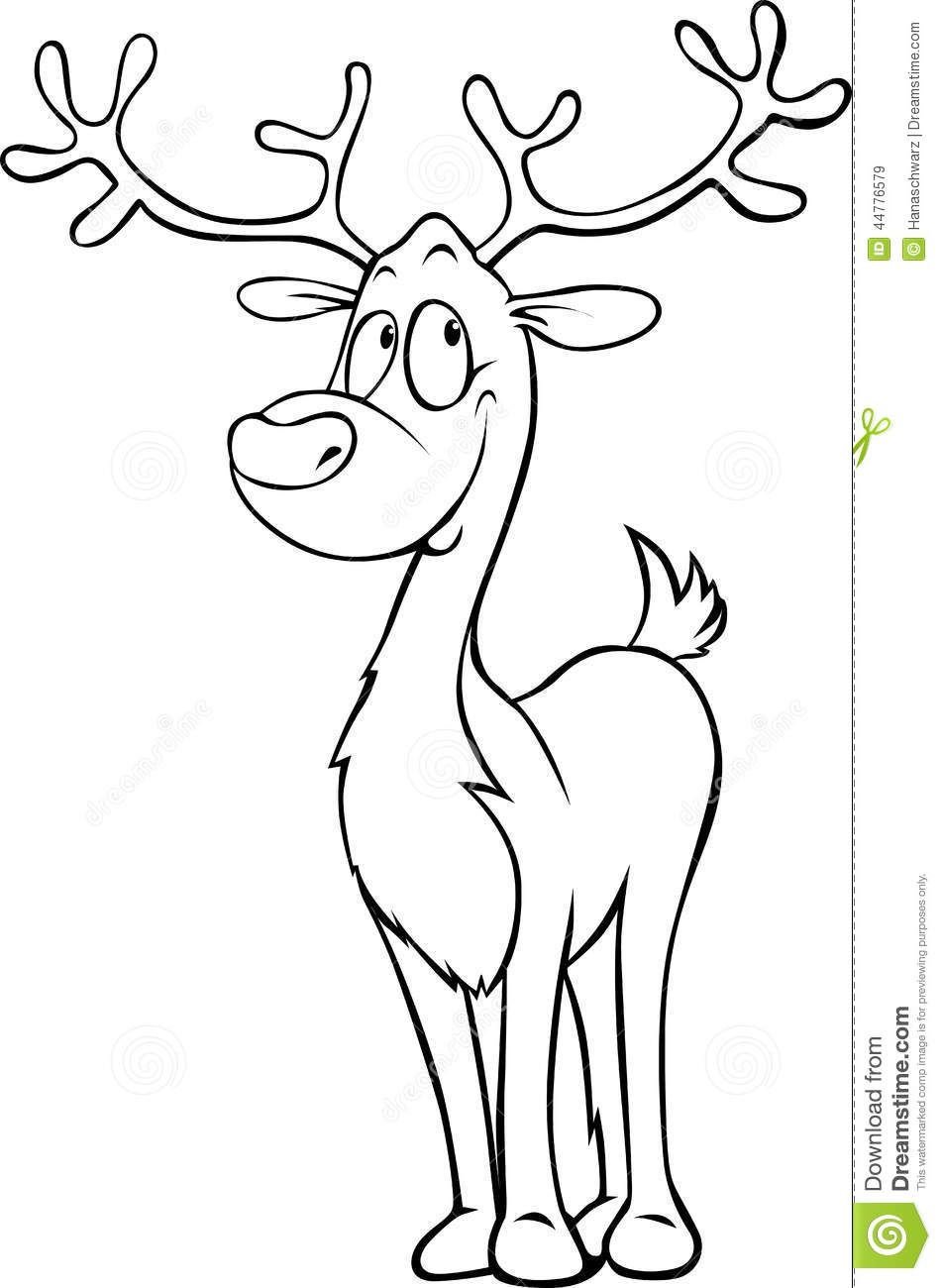 Трафарет "олени"