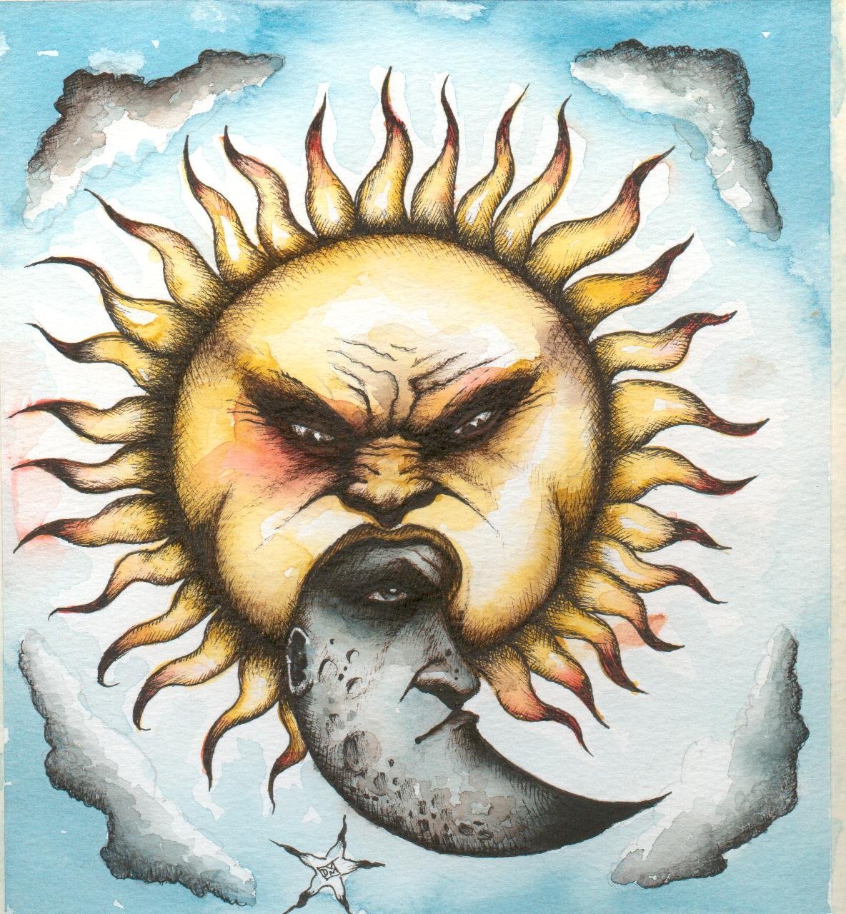 Грустное солнышко