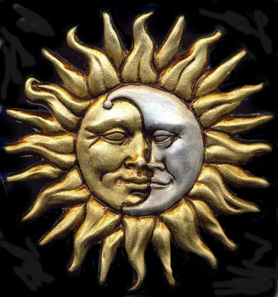 Эстетичное солнце