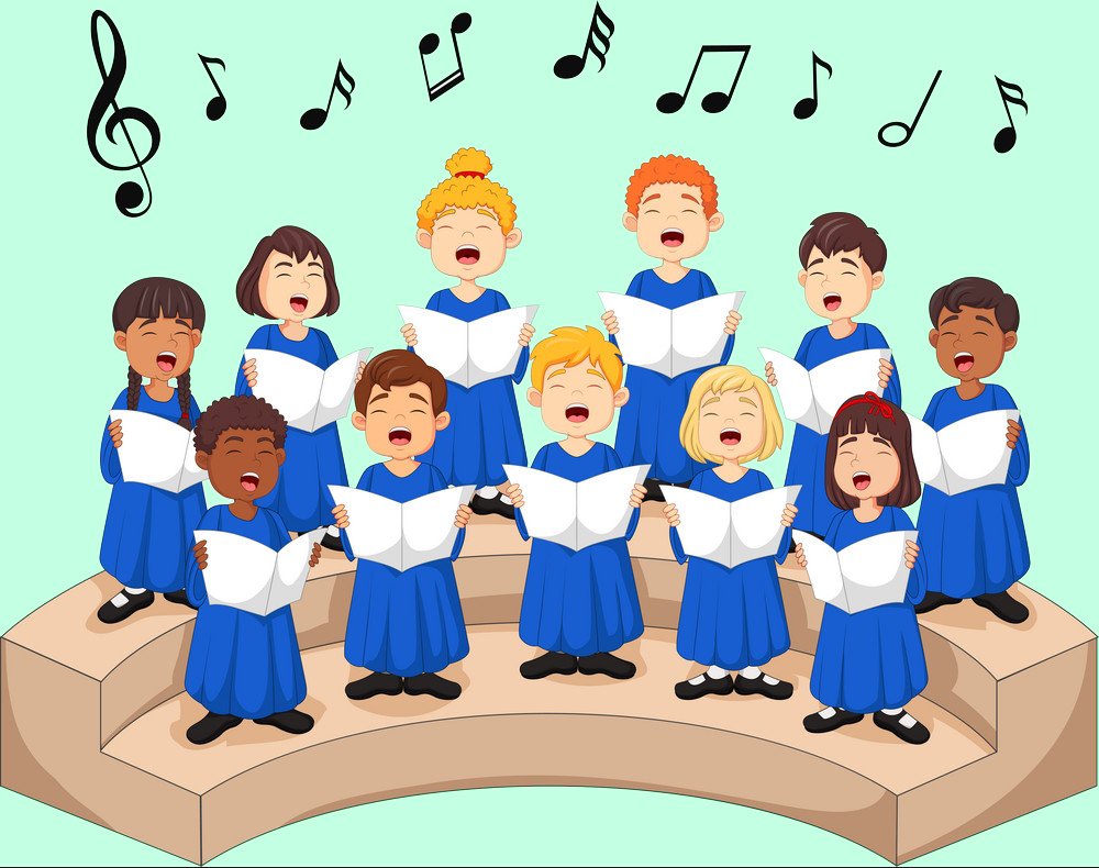 Хор на прозрачном фоне