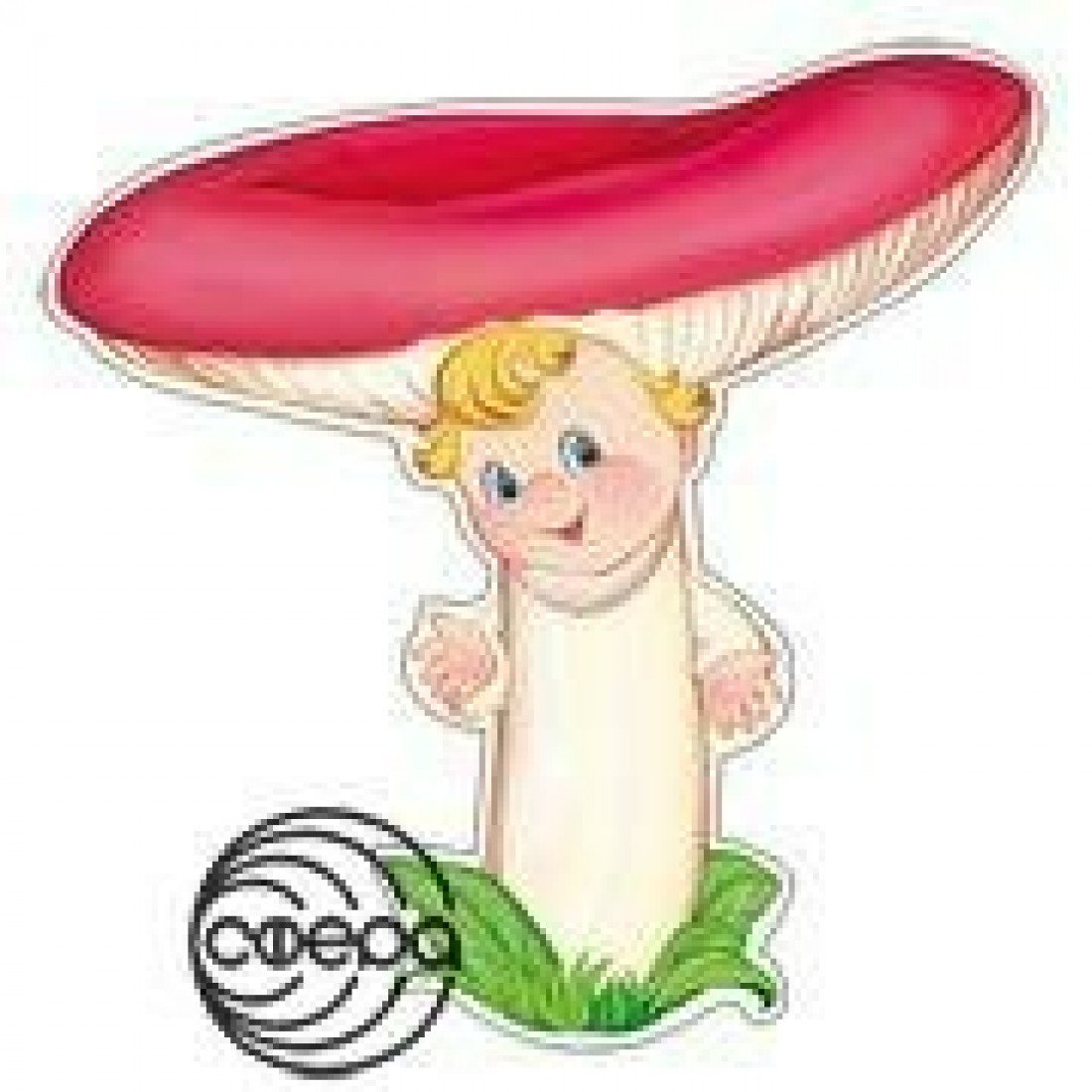 Вырубной плакат грибы