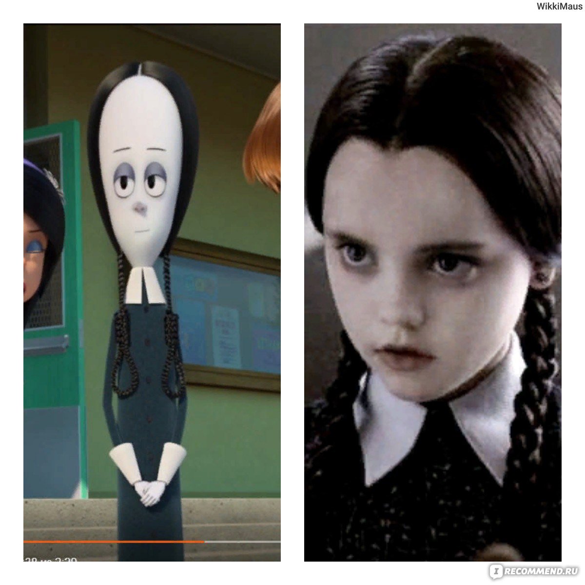 Мартиша Аддамс мультфильм