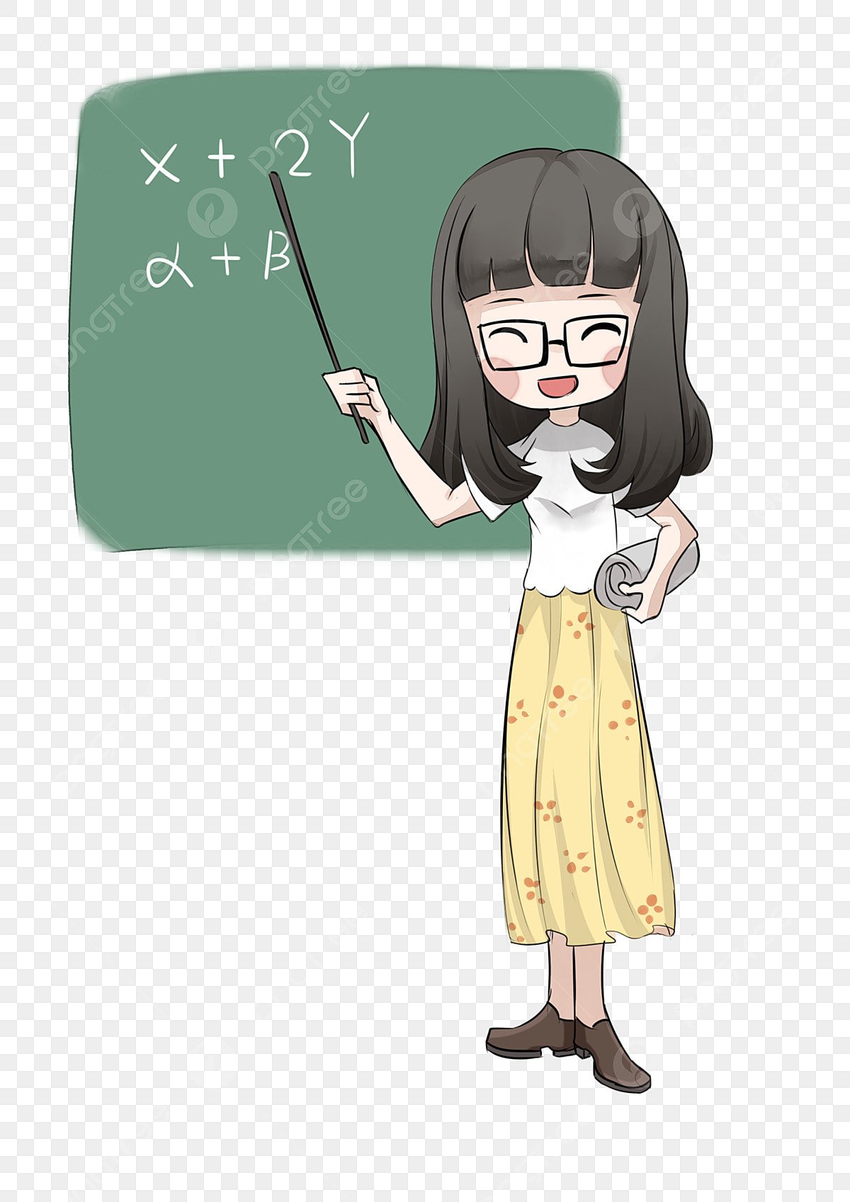 Учитель математики рисунок