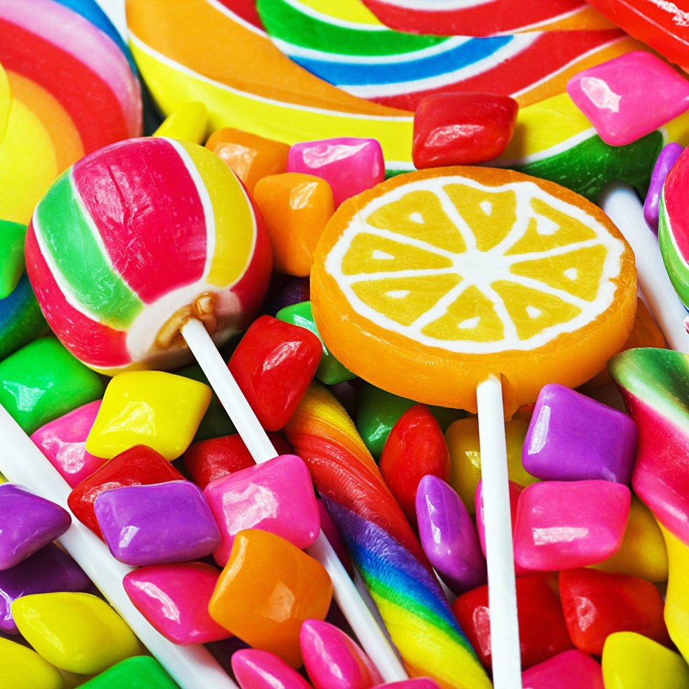 Горка разноцветные Карамельки