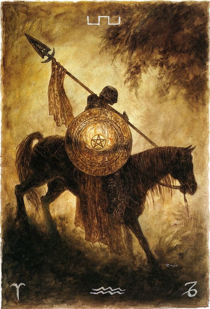 Рыцарь пентаклей Райдера Уэйта