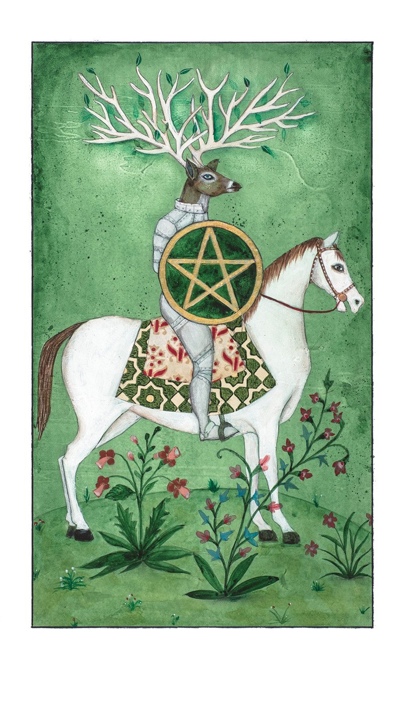 Knight of Pentacles Таро
