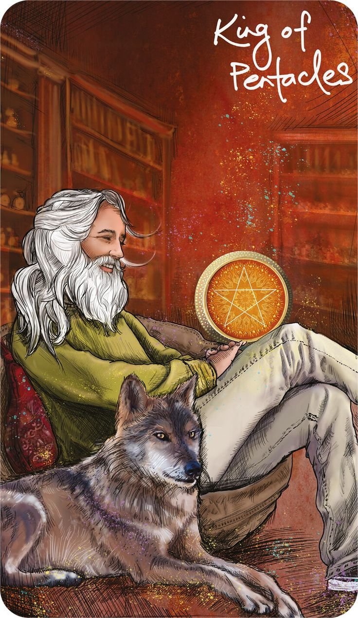 Рыцарь пентаклей Колдовское Таро