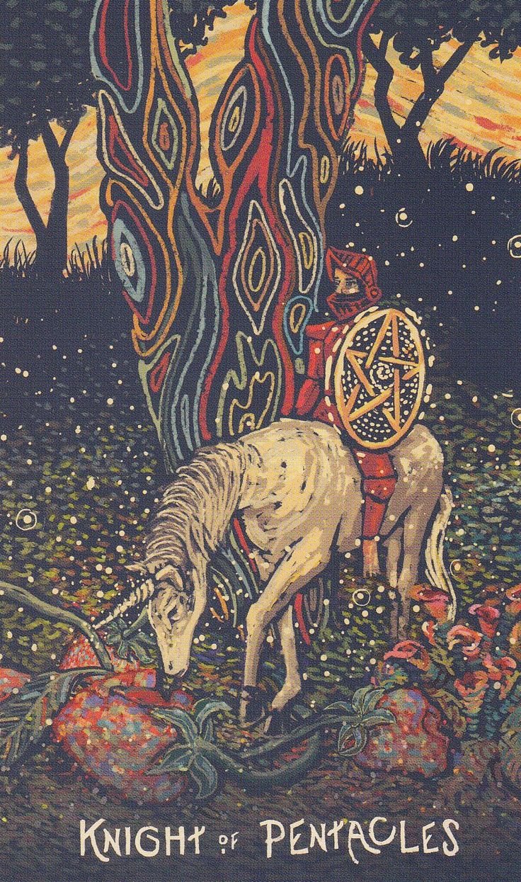 Рыцарь пентаклей Таро Райдера Уайта