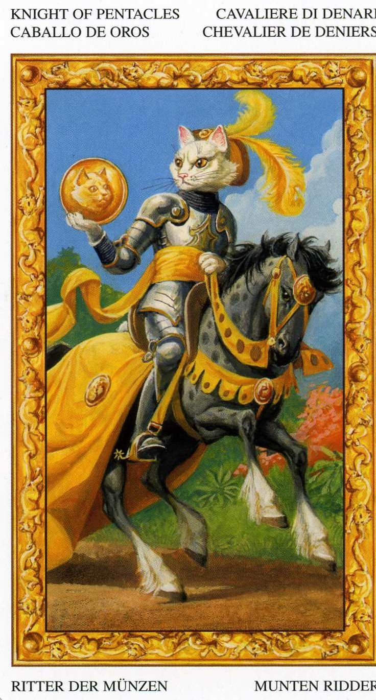 Knight Pentacles Tarot
