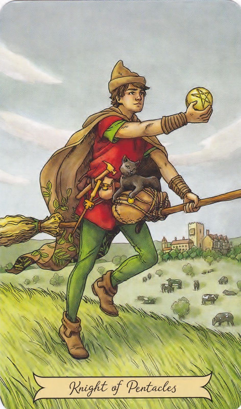 Рыцарь денариев Таро