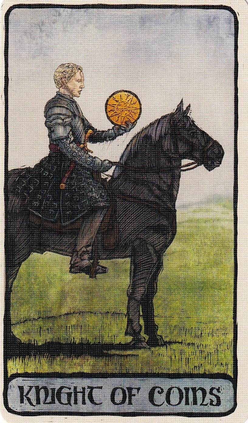 Dreaming way Tarot Королева пентаклей