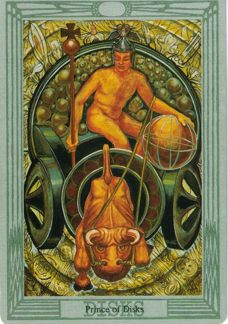 Восьмерка пентаклей Таро Уэйта