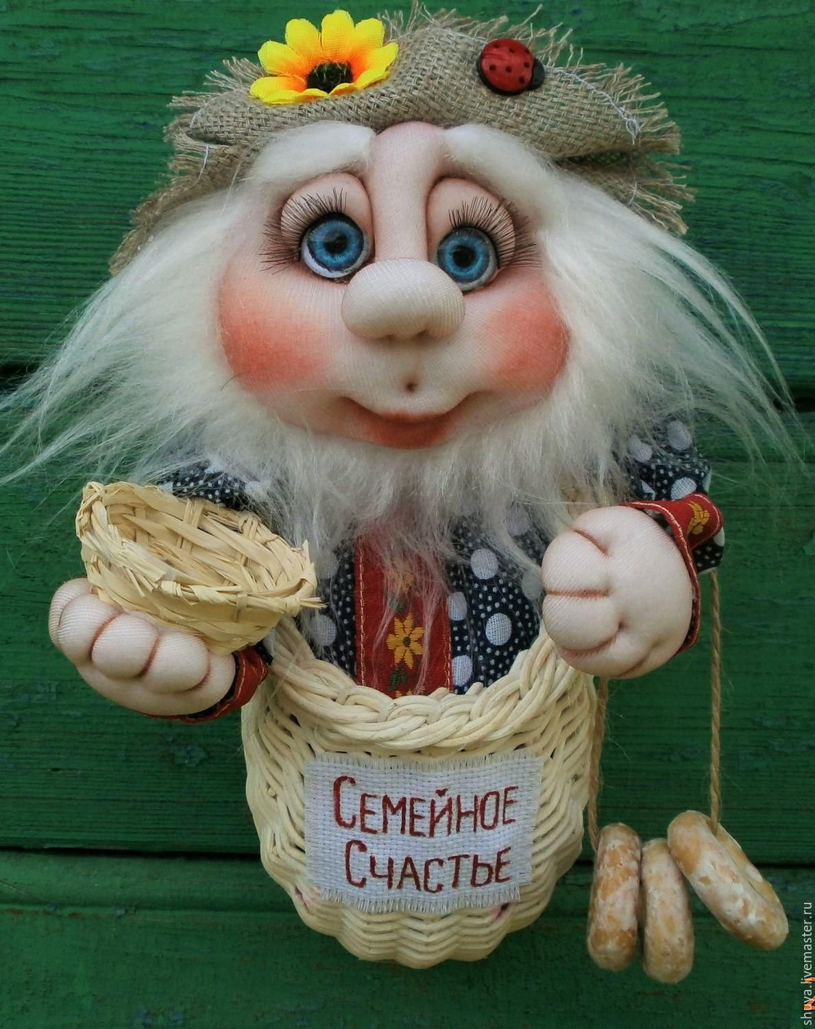 Куклы Елены Володкевич Домовенок