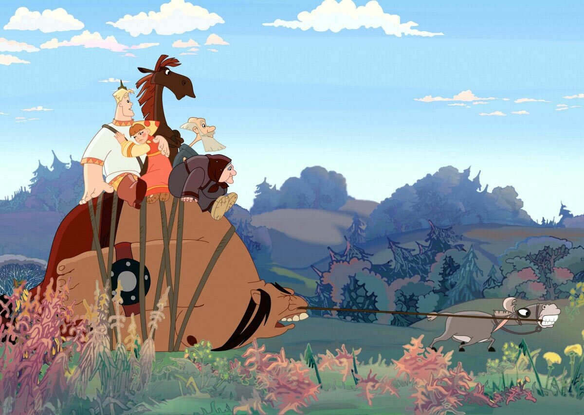 Богатыри арт Степан Гилёв