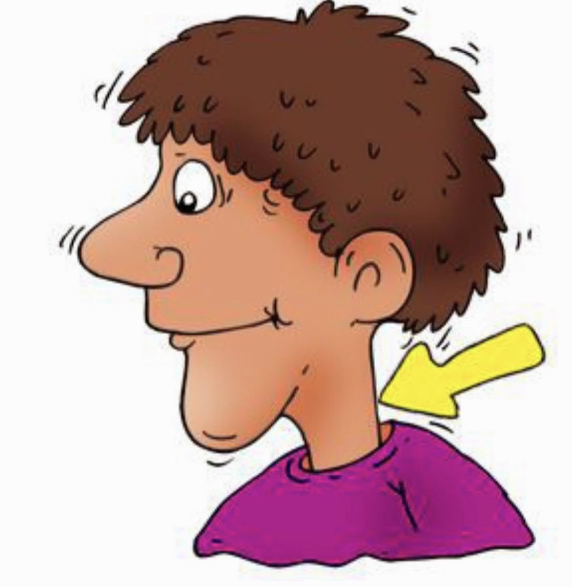 Шея рисунок для детей