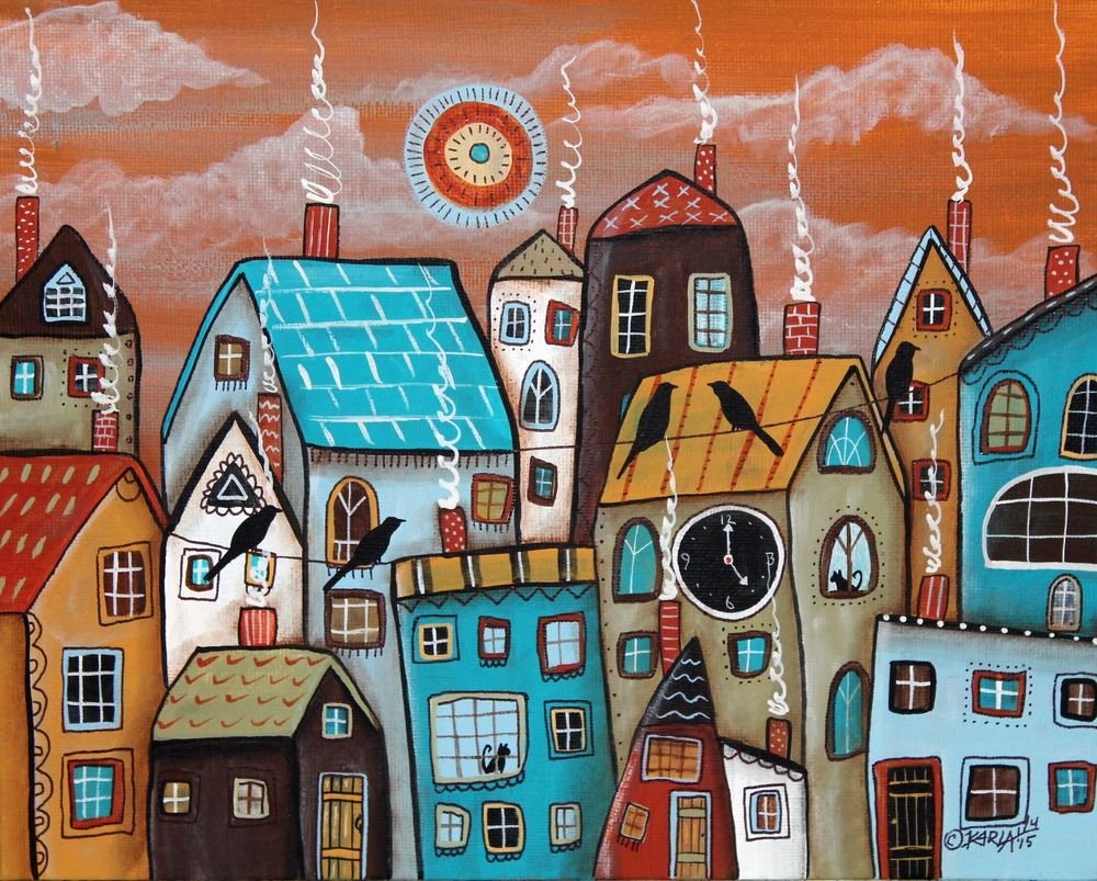 Карла Жерар домики