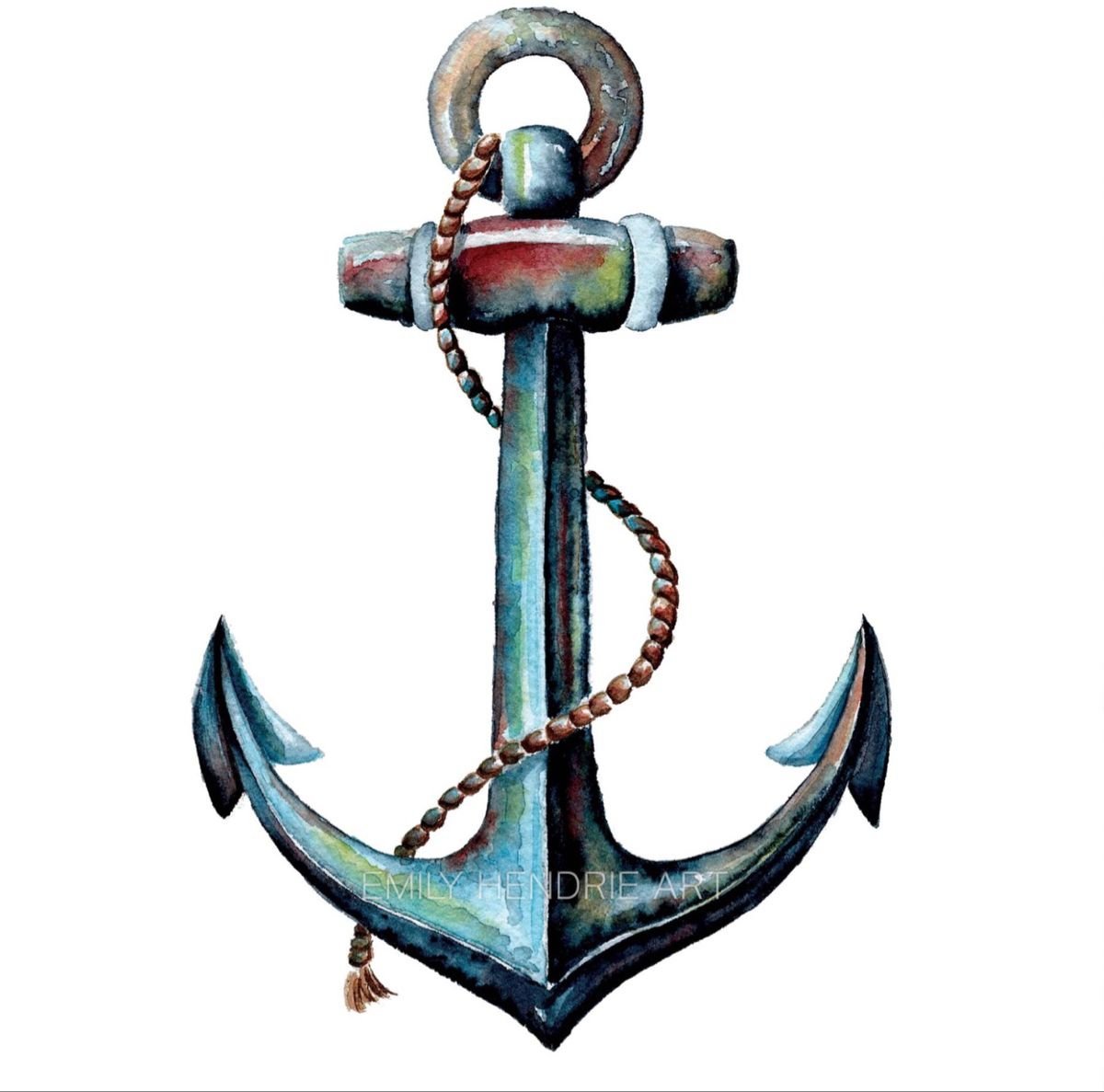 Якорь картинка для детей