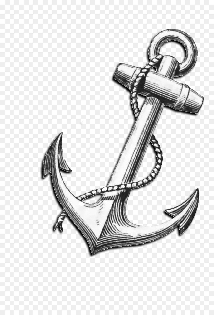 Якорь рисунок для детей