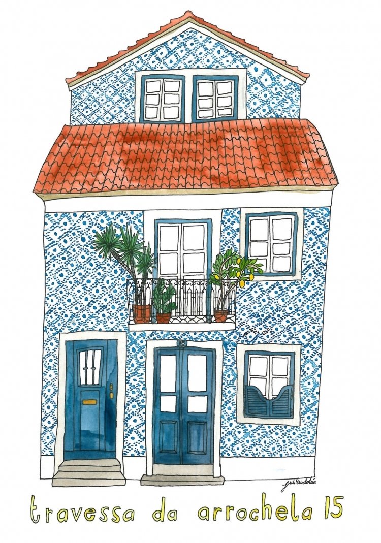 Дом рисунок