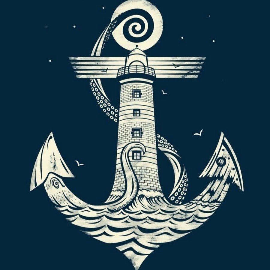 Якорь стилизованный