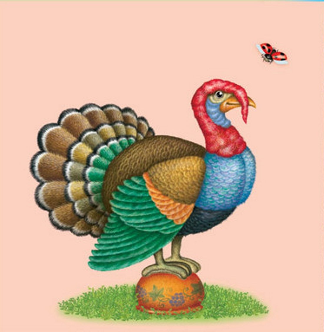Индюк картинка нарисованная