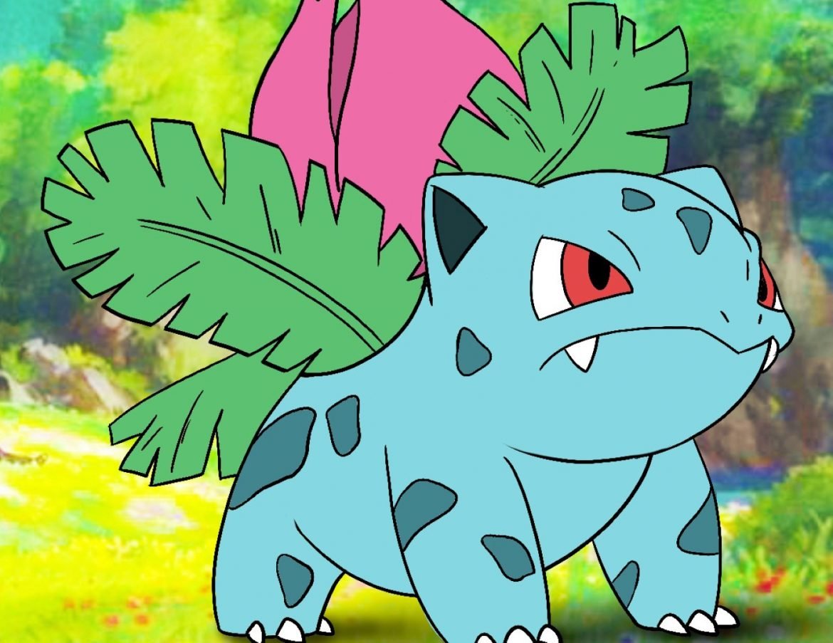 Милые покемоны Бульбазавр