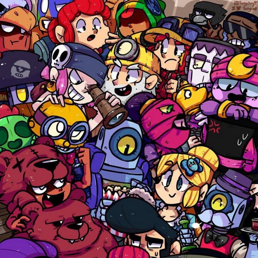 Персонажи из БРАВЛ старса