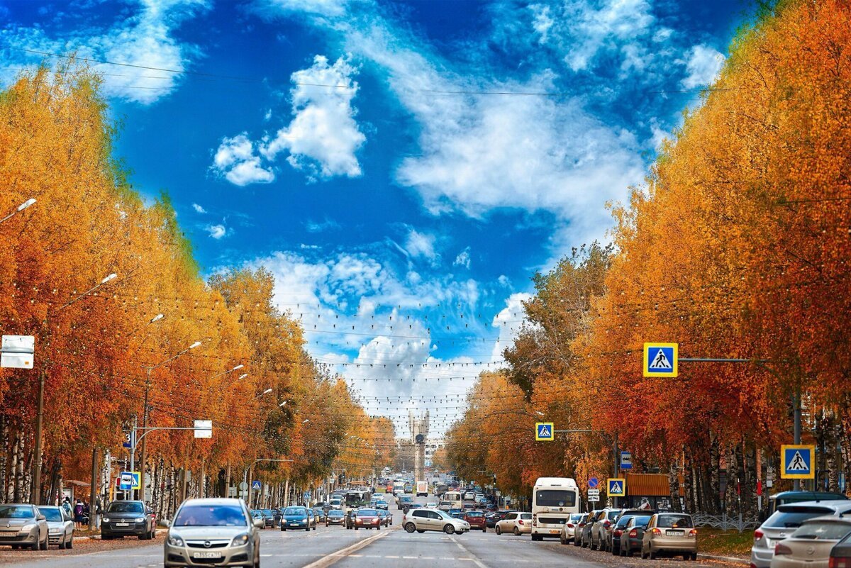 Ночной Сыктывкар