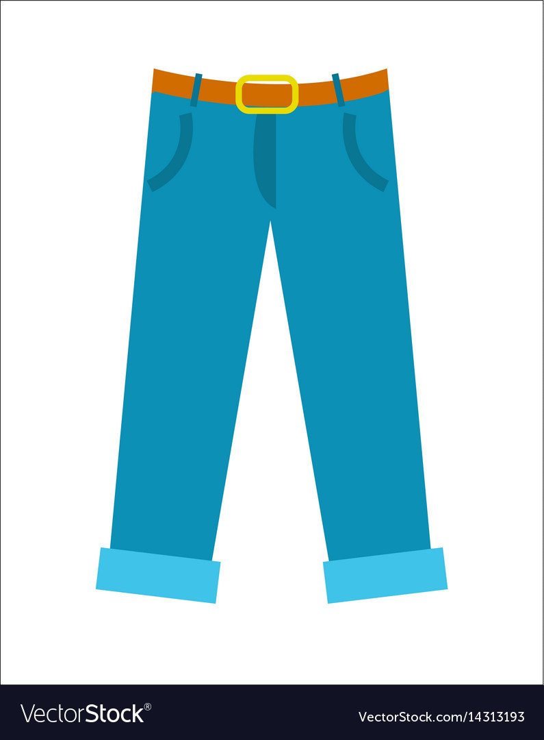 Брюки для детей на прозрачном фоне