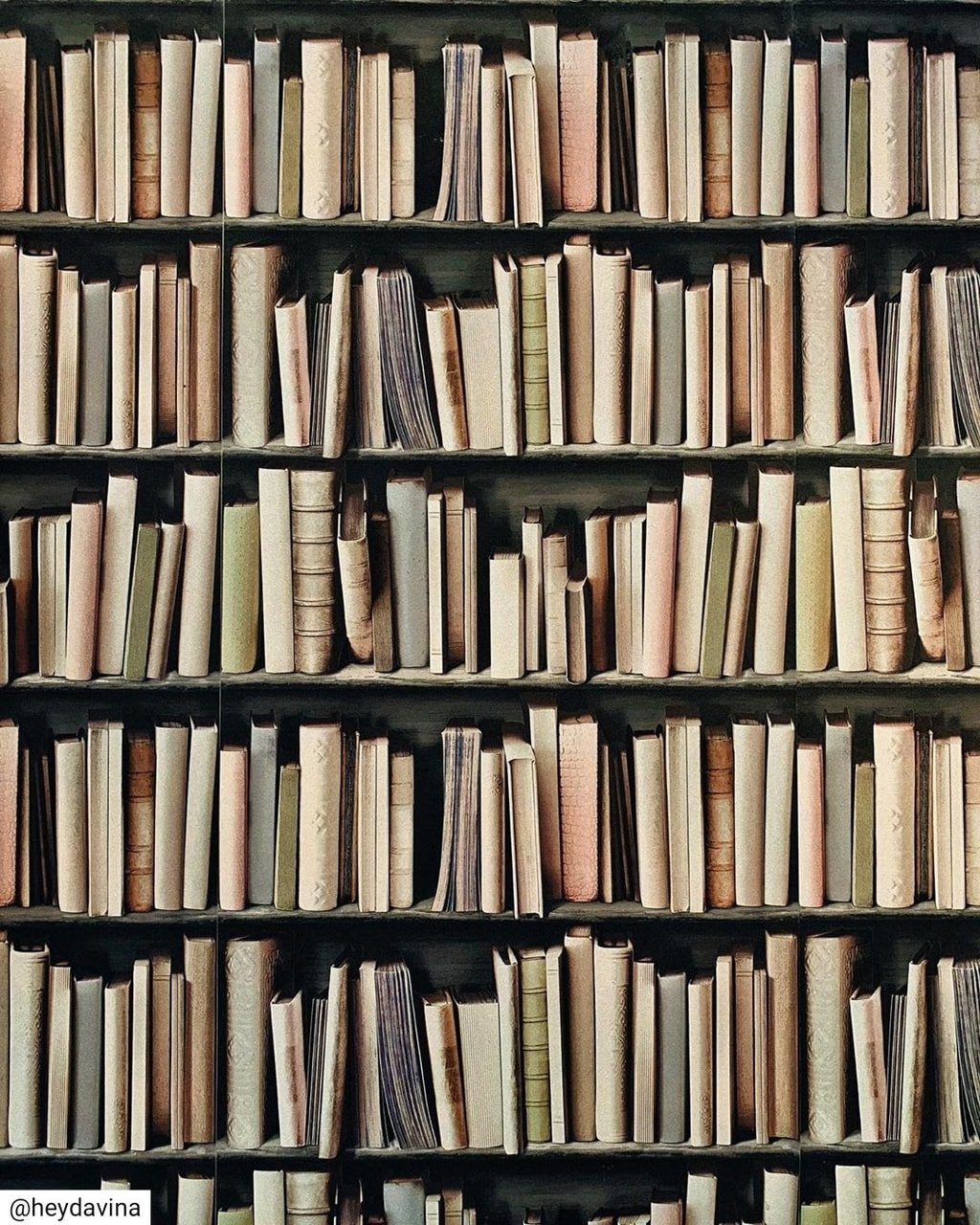 Книги в бежевых тонах