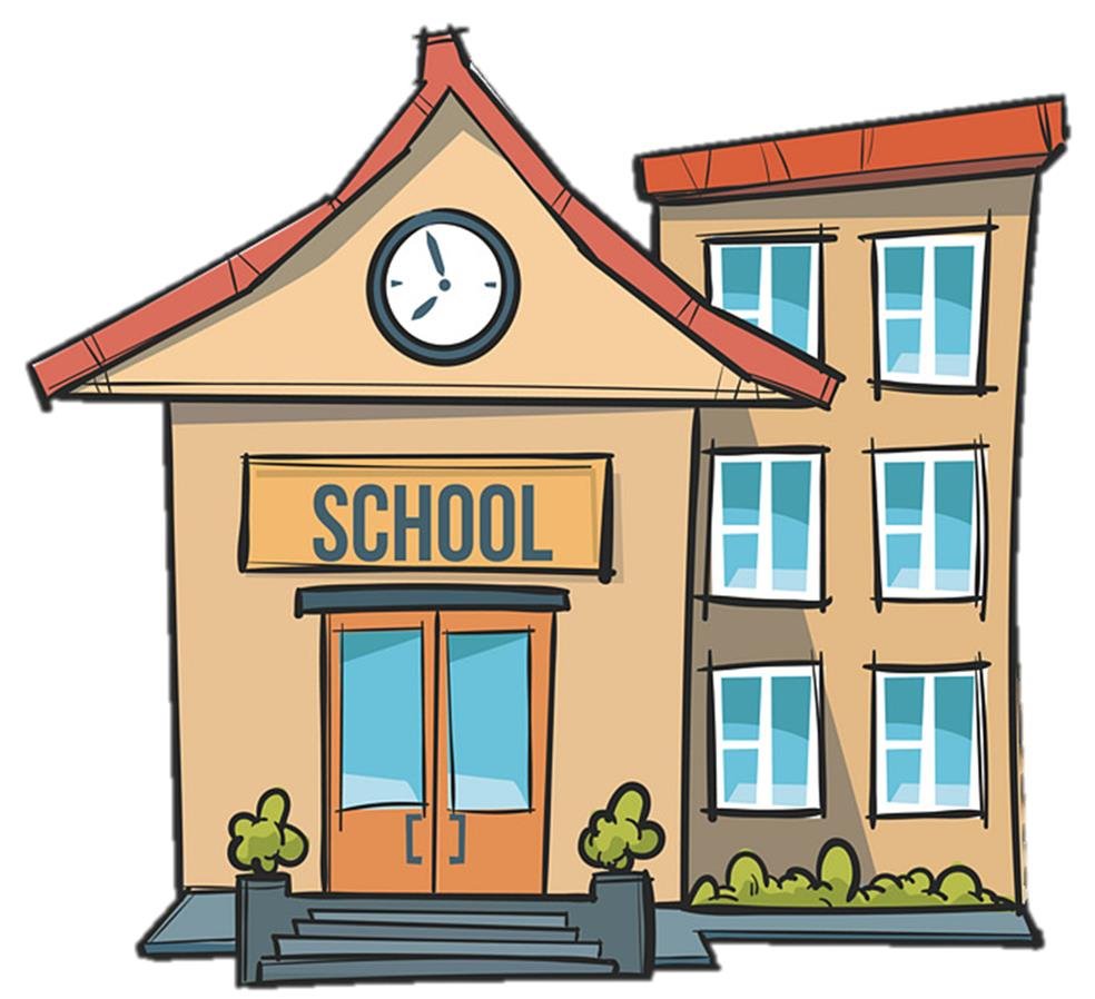 Школа мультяшная