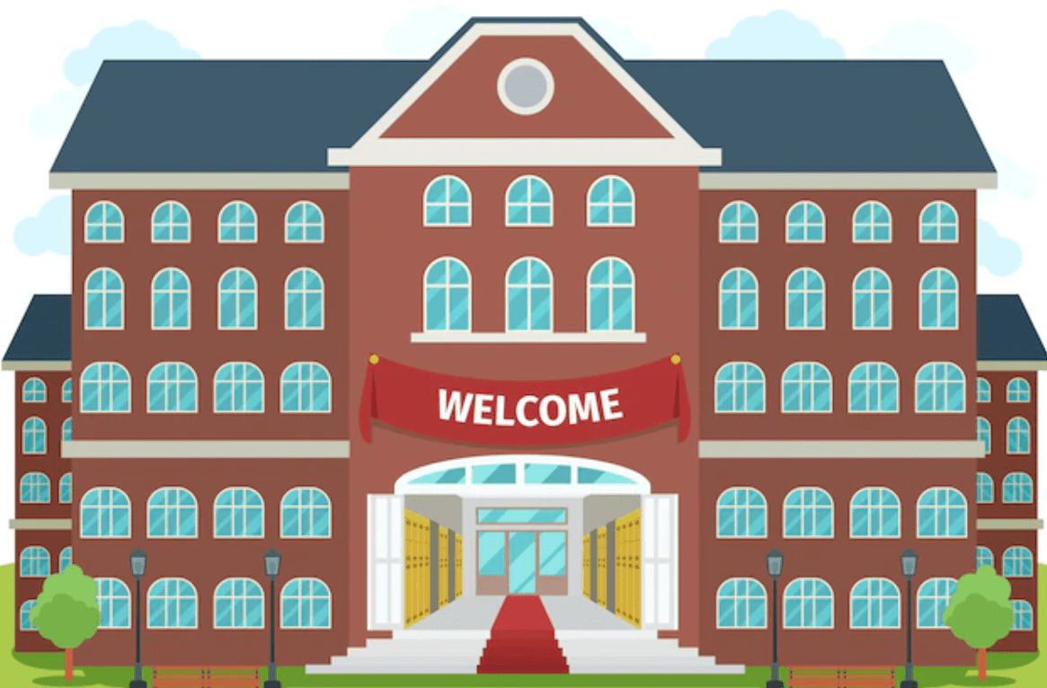 Изображение здания школы