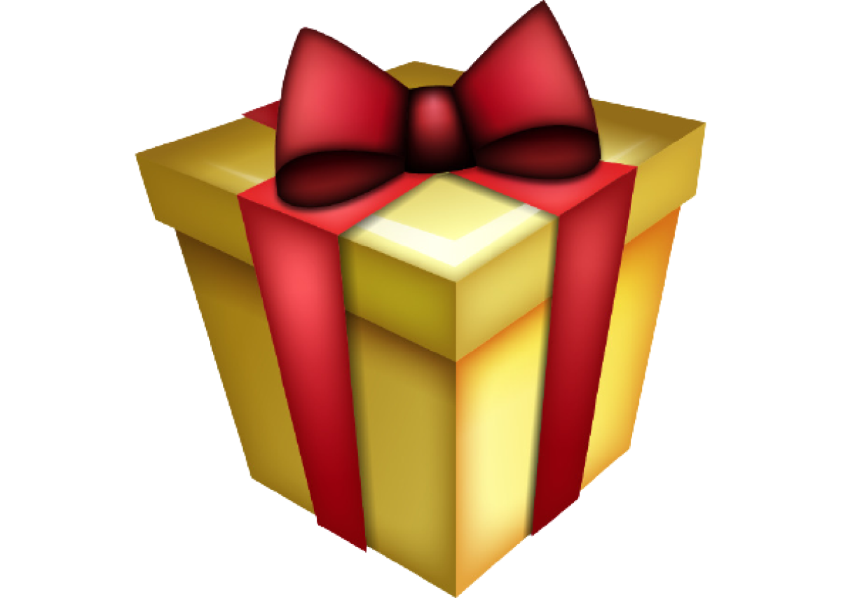 Смайлик подарок