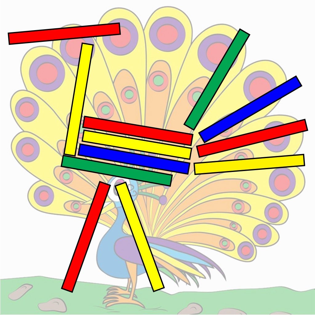 Волшебная палочка Гарри Поттера раскраска