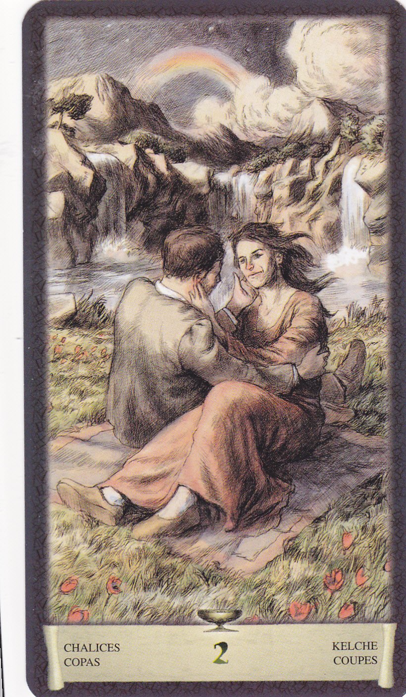 2 Кубков Таро Телема