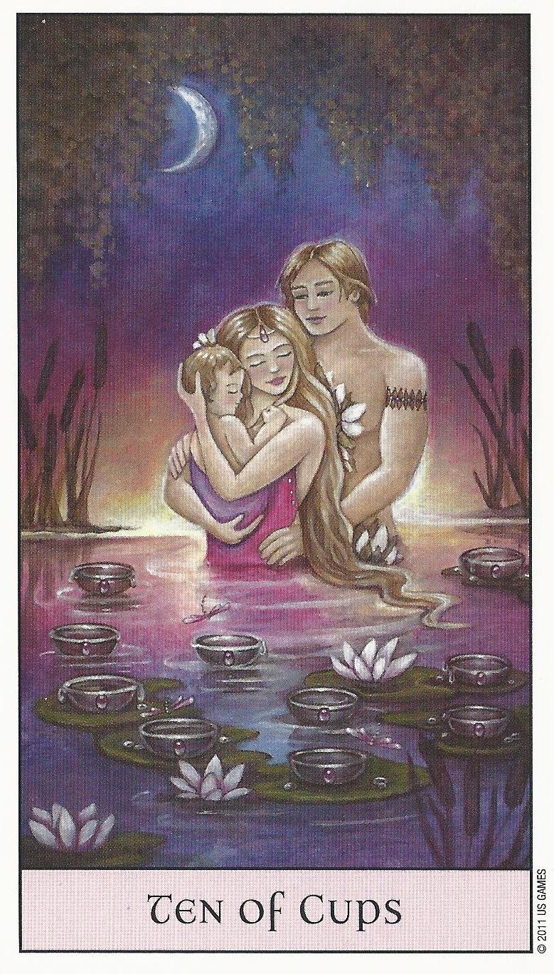 Двойка чаш Аркан Таро